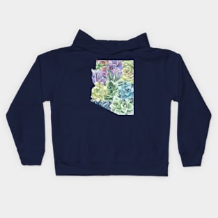 Succulent Arizona Kids Hoodie